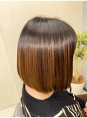 髪質改善ストレート