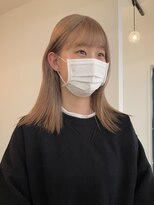 リノア 鵠沼海岸(LINOA)&nbsp;ハイトーンカラー　ミルクティーベージュ