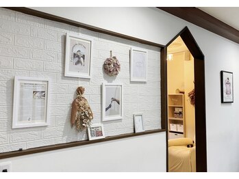 アチェロプラス 幸手店(acero+)の写真/プライベートサロンだからこそ叶うゆったりと落ち着いた空間♪あなただけの特別なサロンtimeをご提供―。