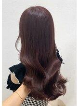 リリーバイフォルテ 静岡駅前店(Lily by FORTE) イメチェン髪質改善美髪韓国風巻き前髪顔周りチェリーブラウン