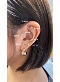 mimitsubojewelry 耳つぼジュエリー ヘッドスパ  ニュアンス