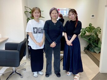 エウレカ(eureka)の写真/【当店口コミ高評価★★★】歴の長い技術力が安定している女性スタイリストのみ在籍で初めての方でも安心◎
