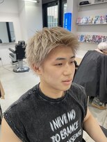 ロンド ローガン 名駅(Lond LOGAN)&nbsp;スパイキーショート/ハイトーン/フェザーパーマ