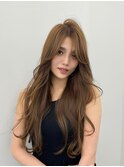 韓国ヘア　2wayバング &nbsp;レイヤーカット くびれヘア &nbsp;顔周り