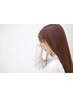 【カット無し】縮毛矯正+ブロー ￥15,400→￥11,000