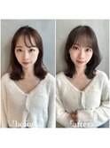 ２０代３０代４０代◎髪質改善韓国似合わせ小顔カット