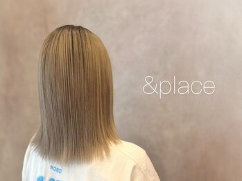 &place 髪質改善/ブリーチ/ハイライト