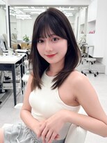 アマトウキョウスマートサロン(AMA TOKYO×Smart Salon)&nbsp;くびれレイヤー/顔まわりカット/くびれ巻き/レイヤーカット