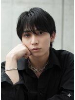 アテバイルイス 喜連瓜破(ATE by luis)&nbsp;MEN’S HAIR/サーフカール/刈り上げセンターパート/喜連瓜破