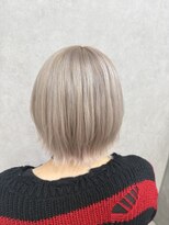 アン ブリーチ 大宮駅東口店(UN BLEACH)&nbsp;ブリーチ2回ホワイトベージュカラー♪