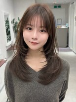 ビューレイギンザ(VIEW LEI GINZA)&nbsp;韓国レイヤーカット前髪顔周りカット髪質改善銀座