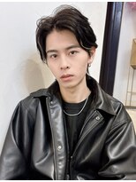 トルネード(TORNADO)&nbsp;外国人風ハイライト センターパート アップバングt1215