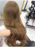 【JEWIL渋谷ひなの担当】ブリーチなしオリーブベージュ