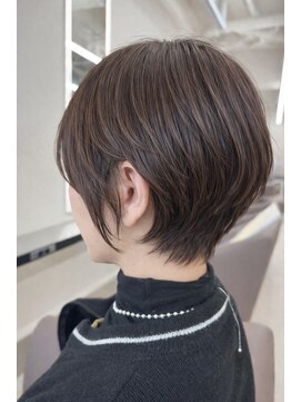 ブラウン(Brown) ショートボブ
