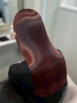 セタ 新宿(seta)&nbsp;チェリーブラウン/ロングヘア/サラつや/髪質改善/艶髪ストレート