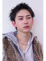 ブエナビスタ(BUENA VISTA) メンズカット/スパイキーショート/黒髪短髪