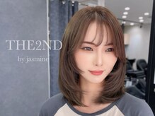 ザセカンドバイジャスミン(THE 2ND by JASMINE)の雰囲気（ヘアケアにもこだわり髪に優しい施術を心がけています。）