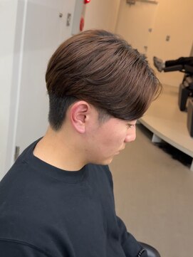 プルーブトウキョウ 渋谷(PROVE TOKYO) 爽やか無造作ビジネスツーブロックニュアンスパーマ