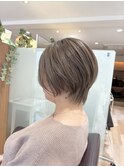 【L by first】ブリーチ履歴×シルバーグレージュ