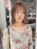 ゾーイ ケゴ 天神今泉(ZOEY kego)&nbsp;ミルクティーベージュ ボブ
