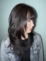 ノラ ヘアーサロン(NORA HAIR SALON)&nbsp;ウルフカットシャギーレイヤーロングレイヤーハッシュカット