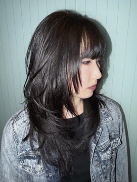 ノラ ヘアーサロン(NORA HAIR SALON) ウルフカットシャギーレイヤーロングレイヤーハッシュカット