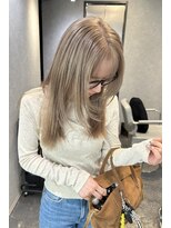 リラス 博多(rilas)&nbsp;ワイドバング　透明感カラー　イメチェン　髪質改善