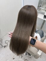 レーヌ(REINE)&nbsp;サラ艶☆髪質改善縮毛矯正とオリーブカラー