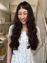 カシェ ナカザキ(CACHE NAKAZAKI) ロングパーマ/オン眉/レディースパーマ