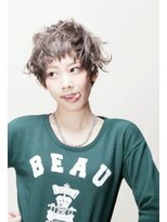 オブヘアー 鷺沼店(Of HAIR)&nbsp;K.カラーでおしゃれに！マットプラチナカラー