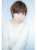【morio池袋】大人かわいい ナチュラルなマッシュショート