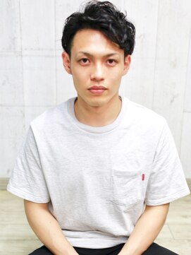 バース(BIRTH) 天神【BIRTH】ソフトツーブロック ×くせ毛風パーマスタイル