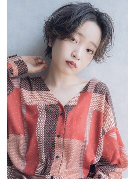 レターバイノベル(letter by novel) letter ~センターショート＆ニュアンスパーマ~