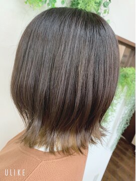 パチャールヘアー(PACAR HAIR) くすみベージュインナーカラー