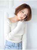 素髪感ボブ