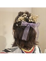 ネオリーブカップ 町田店(Neolive capu)&nbsp;ゆるふわハーフアップ