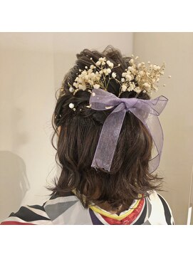 ネオリーブカップ 町田店(Neolive capu) ゆるふわハーフアップ