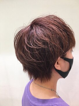 ダスティ 豊科駅前店(Dasty) ショート×マロンブラウン