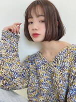 ルービック(Rubik's)&nbsp;小顔ショートボブ大人セクシーダークカラー