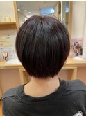 ダークバイオレットショート