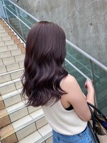 ナンバー アリア 三軒茶屋(N° aria)&nbsp;大人かわいいエギョモリ ミルクティーブラウン ひし形シルエット