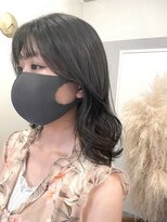 エニタイム(Anytime)&nbsp;くすませカラー オリーブベージュ 木場美容室