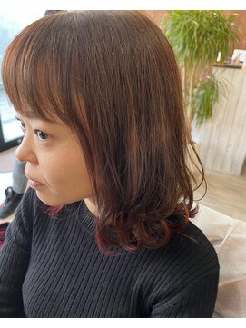 ヘア メイク クオーレ(Hair make cuore) インナーカラー