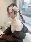 arrange hair × タマネギヘア