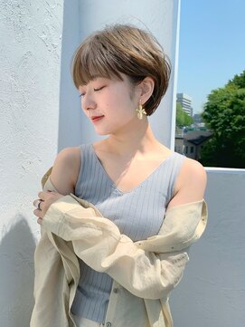 レーヴバイロンド 仙台(Reve by Lond) ☆耳掛けスタイリングで朝が楽になります☆ 丸みショート