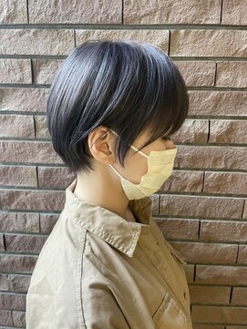 アッシュ 大泉学園店(Ash) 30代40代50代『白髪ぼかしショートボブ』Ash大泉学園店