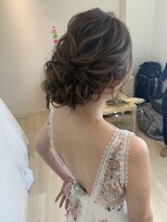 ガッコ(GACCO)&nbsp;ロング　ヘアアレンジ　ブライダル