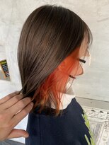 セットアップ 倉敷中庄店(SET-UP) イヤリングカラーオレンジ