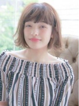 リリアン 青山(relian) 可愛いパーマで楽チンスタイリングボブ！