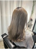 30代40代50代透明感カラーショコラアッシュ白髪ぼかしグレイヘア
